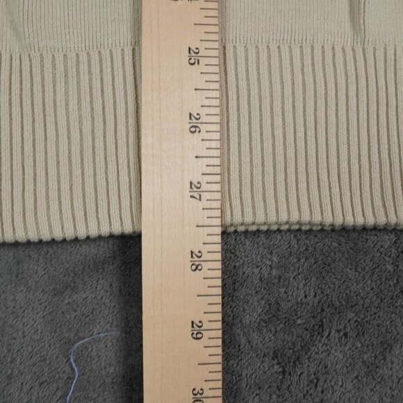Vintage‎ Levi's Sweater Mens XXL Beige Hong Kong Size Sticker Ribbed Cotton - Picture 9 of 10
